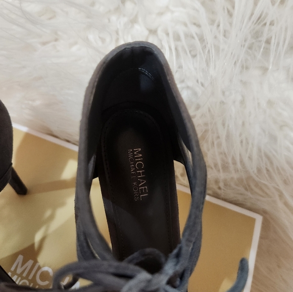 MK Remi and Suede Sandal - Picture 10 of 14